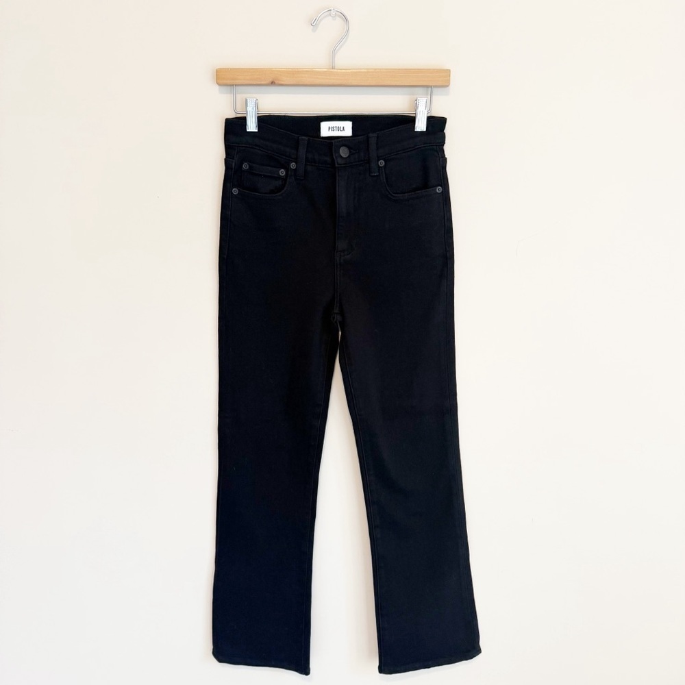 Pistola Black Straight Leg Jeans 25